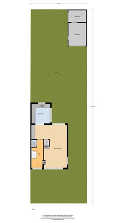 Floorplan - Chopinstraat 23, 1921 XJ Akersloot