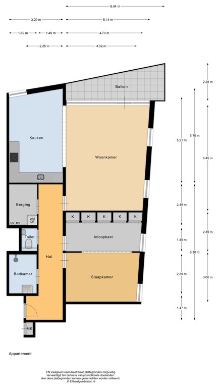 mediumsize floorplan
