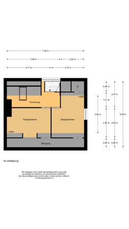 Floorplan - Meldijk 13, 1911 BA Uitgeest