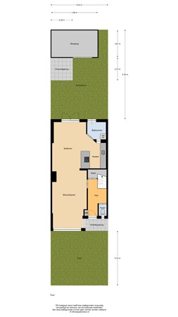 Floorplan - Vrijburglaan 18, 1911 SG Uitgeest