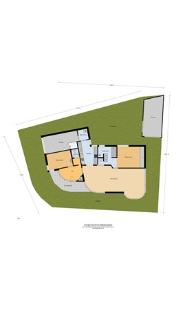 Floorplan - Korte Cieweg 5, 1901 DT Castricum