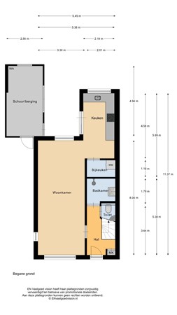 Floorplan - Assum 2, 1911 ML Uitgeest