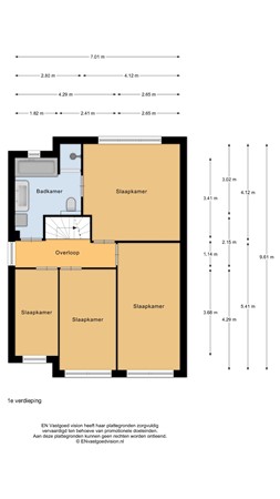 Floorplan - Haverkamplaan 34, 1911 LK Uitgeest