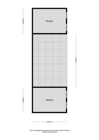 Floorplan - Westeinde 29, 7991 RS Dwingeloo