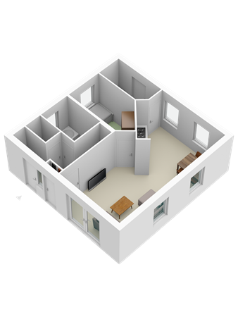 Floorplan - 't Hertenspoor 138, 7981 KB Diever