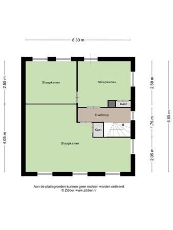 Floorplan - Eemster 13b, 7991 PP Dwingeloo