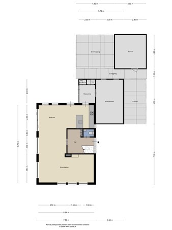 Floorplan - Witacker 2, 8381 BT Vledder