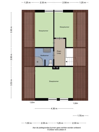 Floorplan - Witacker 2, 8381 BT Vledder