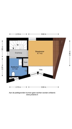 Floorplan - Bisschopshof 23, 7981 ED Diever