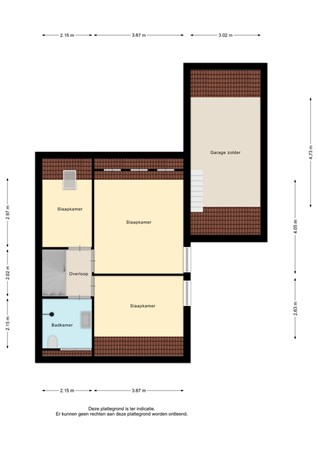 Floorplan - W Jaasmasingel 56, 7991 DB Dwingeloo