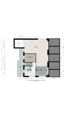 Floorplan - Hendrik Reindersweg 28-83a, 7933 TW Pesse