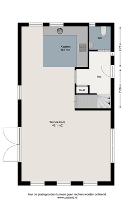 Floorplan - Haarweg 15B22, 7936 TP Tiendeveen