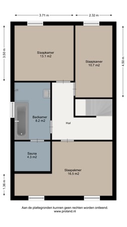 Floorplan - Haarweg 15B22a, 7936 TP Tiendeveen