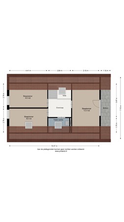 Floorplan - Sprakelingen 17, 7986 PS Wittelte