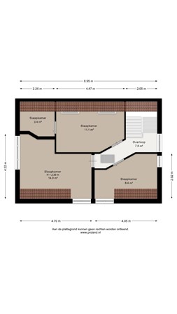 Floorplan - Tramweg 2, 9422 BJ Smilde