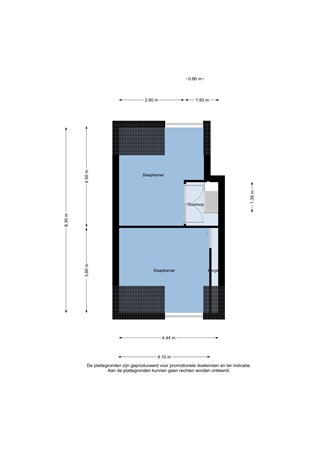 Floorplan - Scheldestraat 59, 4382 LX Vlissingen