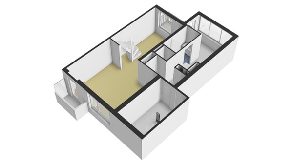 Floorplan - Dirk Bonsstraat 20-3, 1063 TZ Amsterdam