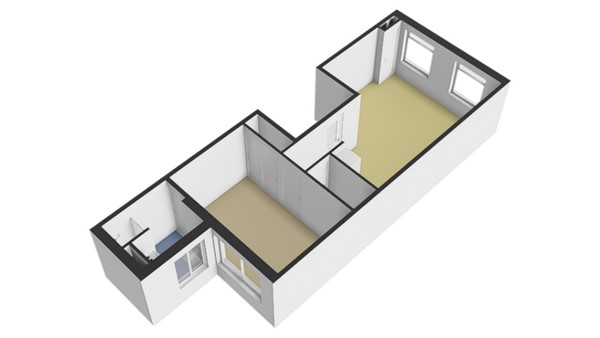Floorplan - Fokke Simonszstraat 25-2, 1017 TD Amsterdam