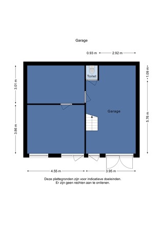 Floorplan - Waalstraat 3d, 5626 AR Eindhoven