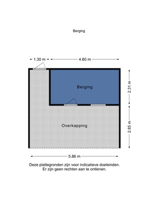 Floorplan - Klimopstraat 42, 5682 CJ Best
