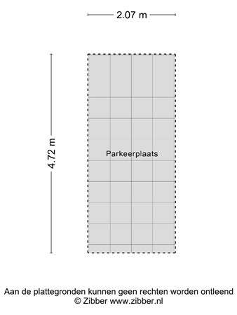 Floorplan - Jan Tooropstraat 581, 1061 AE Amsterdam