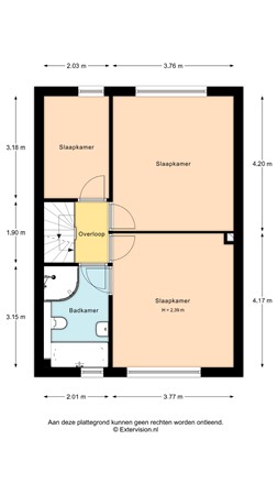 Tuinstraat 58, 3732 VM De Bilt - Tuinstraat 58 Eerste verdieping.jpg