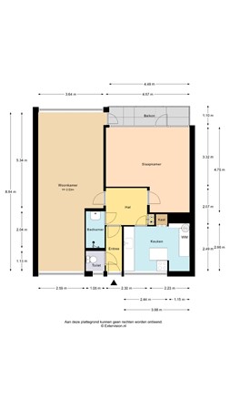 Van Goyenlaan 76, 3764 XK Soest - Van Goyenlaan 76 Vierde verdieping.jpg