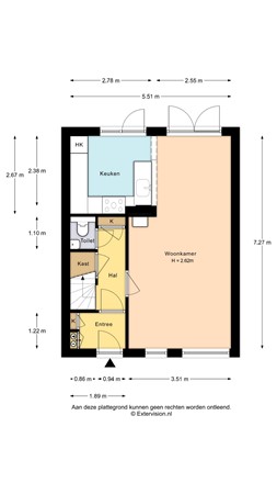 Nimrodlaan 44, 3721 BX Bilthoven - Nimrodlaan 44 Begane grond.jpg