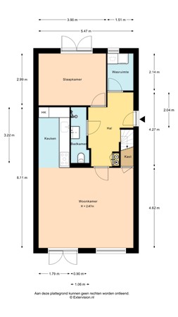 Snoeksloot 131, 3993 HK Houten - Snoeksloot 131 Begane grond.jpg