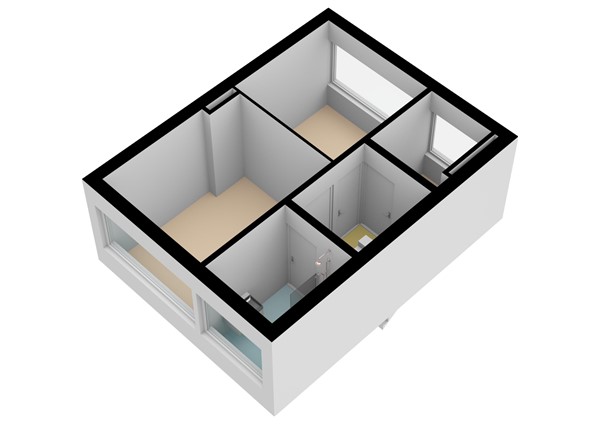 Pluvierenlaan 5, 3721 RA Bilthoven - Pluvierenlaan 5 Eerste verdieping 3D.jpg