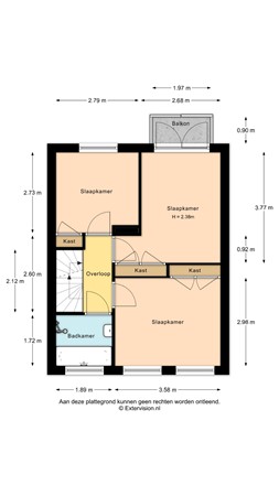 Schutterslaan 10, 3721 BS Bilthoven - Schutterslaan 10 Eerste verdieping.jpg