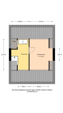 Schutterslaan 10, 3721 BS Bilthoven - Schutterslaan 10 Tweede verdieping.jpg