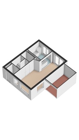 Schutterslaan 10, 3721 BS Bilthoven - Schutterslaan 10 Begane grond 3D.jpg