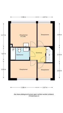 Prins Willem-Alexanderplantsoen 17, 3738 DH Maartensdijk - Prins Willem-Alexanderplantsoen 17 Eerste verdieping.jpg