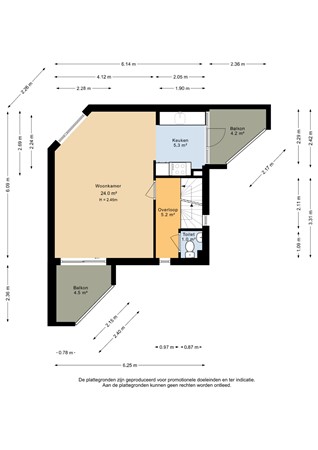 Bovenkruier 60, 3738 WD Maartensdijk - Eerste verdieping - 2D.jpg