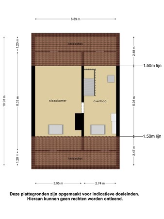 Floorplan - Royaardsplein 152, 3123 AS Schiedam