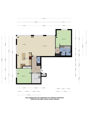 Floorplan - Landverhuizersplein 125, 3072 MH Rotterdam