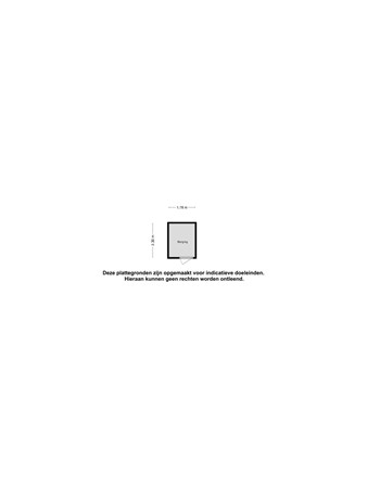 Floorplan - Landverhuizersplein 125, 3072 MH Rotterdam