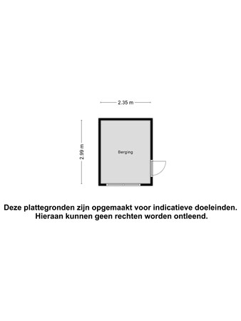 Floorplan - Bernhard Zweersstraat 18, 2983 BB Ridderkerk