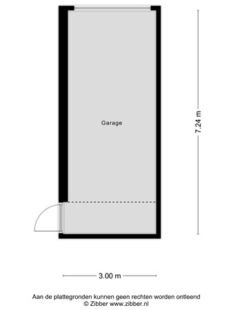 Floorplan - Menno Ter Braakstraat 26, 3351 CW Papendrecht