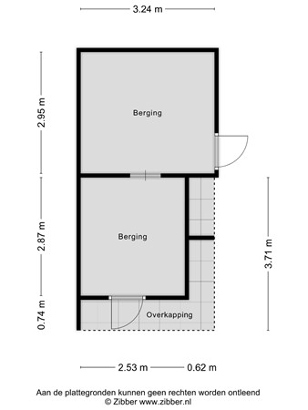 Floorplan - Gerard Leeustraat 9, 2802 RZ Gouda