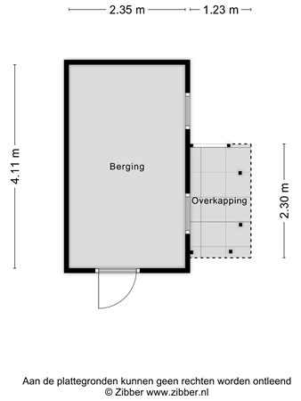 Floorplan - Albertine Agneslaan 13, 3136 CA Vlaardingen