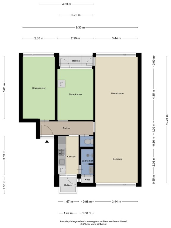 mediumsize floorplan