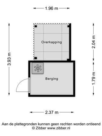 Floorplan - Reigerstraat 29, 3312 HK Dordrecht