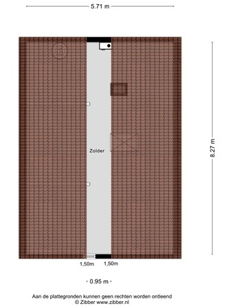 Floorplan - Dorpslaan 20, 2957 XE Nieuw-Lekkerland
