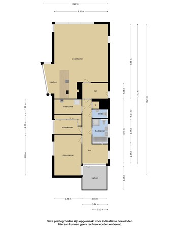 Floorplan - Drierivierenlaan 93, 2983 GW Ridderkerk
