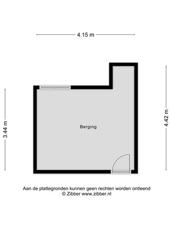 Floorplan - Burgemeester van Haarenlaan 1423, 3117 GA Schiedam