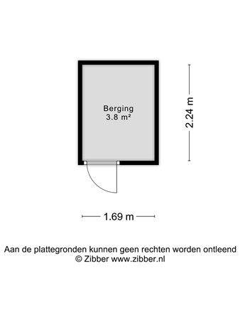 Floorplan - Mariniersweg 355, 3011 NM Rotterdam