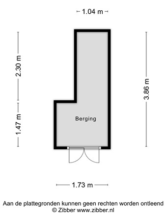 Floorplan - Churchillplein 6, 2983 EB Ridderkerk