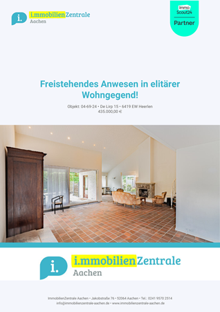Brochure - Ihr_Expose_-_ImmobilienZentrale_Aachen.pdf - De Lirp 15, 6419 EW Heerlen